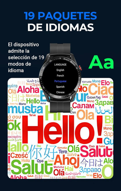 SMARTWATCH HW8 + AURICULARES + Envío grátis
