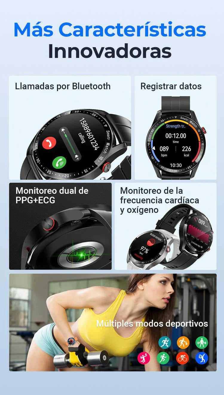 SMARTWATCH HW8 + AURICULARES + Envío grátis